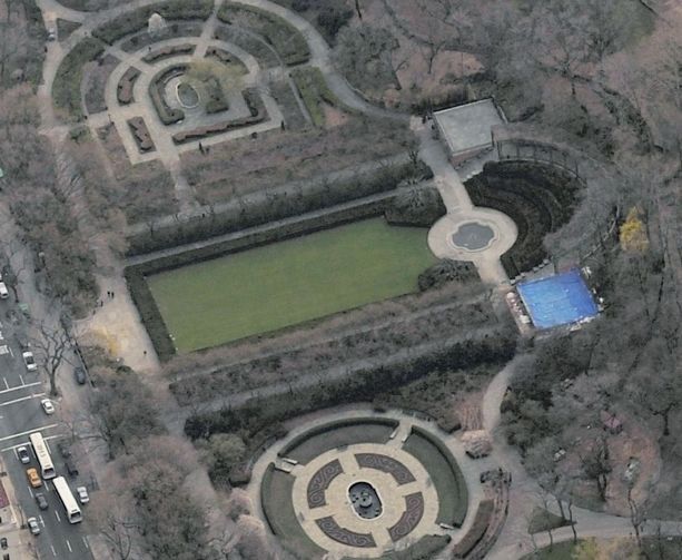 central park conservatory garden: central park conservatory garden 2